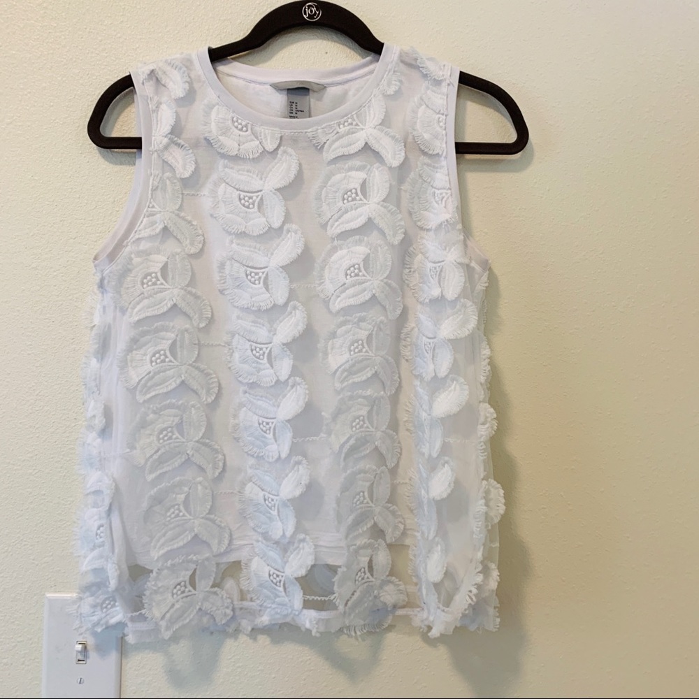 Floral Appliqué Tank / H&M